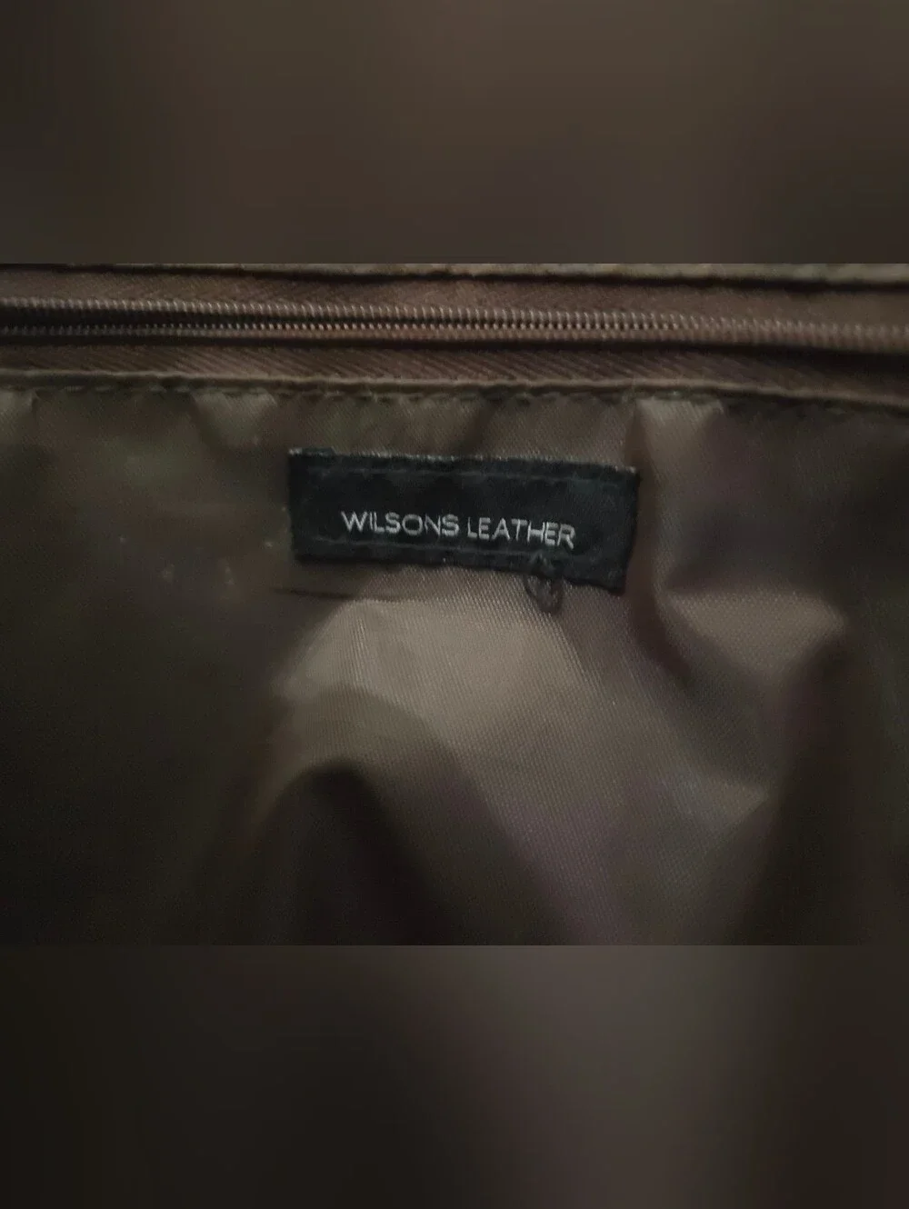 Wilsons Leather - Large Vintage Classic Brown Distressed Leather Tote Bag